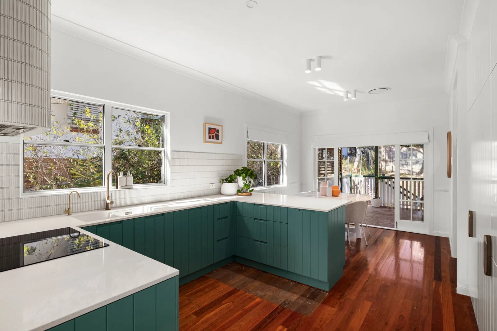 Custom cabinetry by C & R Cabinets